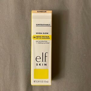 Elf SKIN Suntouchable whoa glow sunscreen